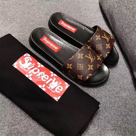 louis vuitton nike slides